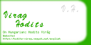 virag hodits business card